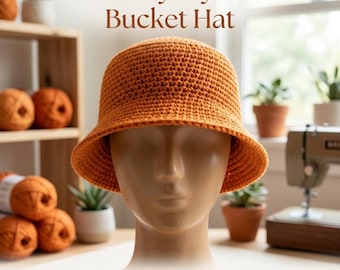 Crochet Bucket Hat Pattern | Summer Hat | Oasis Bucket Hat Pattern | Best Crochet Pattern | Crochet Gift | Beginner Crochet | Crochet Hat