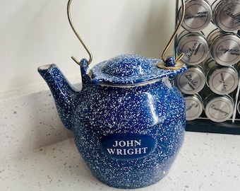 ヴィンテージ トレジャー 陶器 8 インチ 花瓶 青い鳥と桜 - Etsy