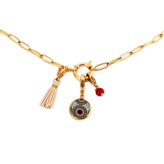 Necklace and Pendant Charms Pearls Big 