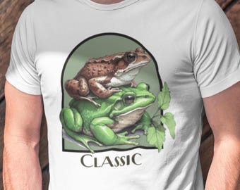 Classic Toad T-Shirt: Nature Lover Graphic Tee