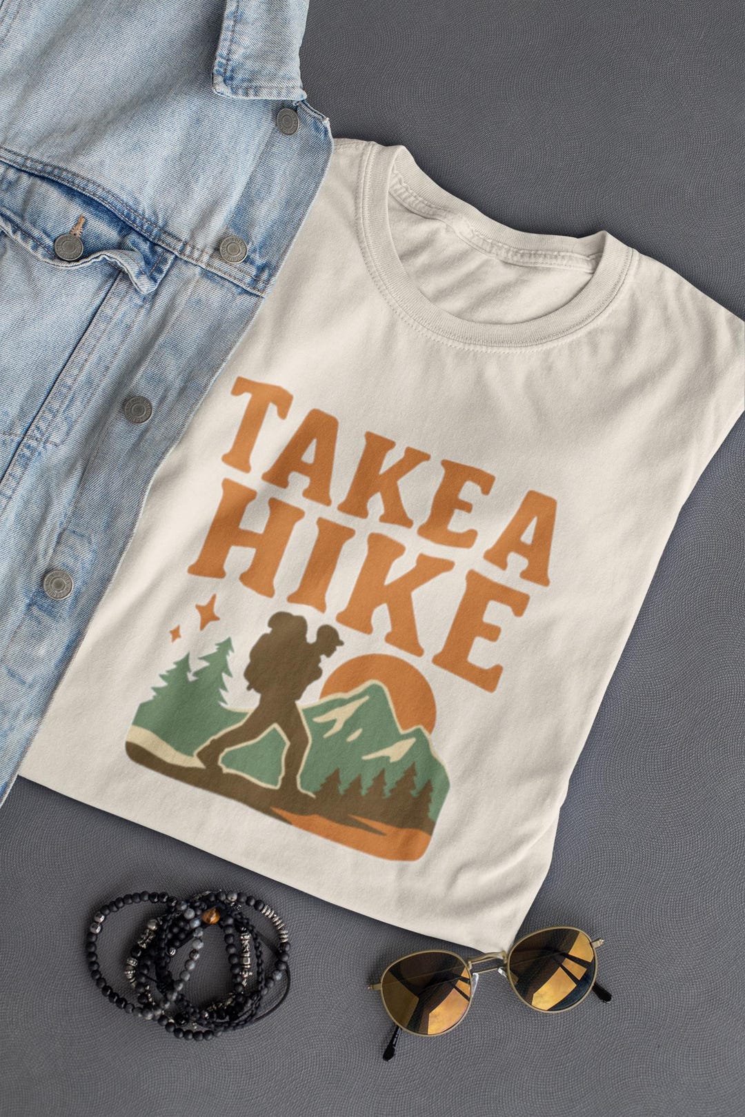 retro-take-a-hike-t-shirt-comfort-colors-graphic-tee-etsy