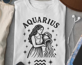 Camiseta del zodiaco Libra: Camiseta con gráfico de astrología vintage, horóscopo celestial