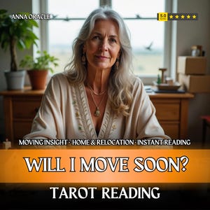 Vais-je déménager bientôt ? | Lecture de tarot sur la maison et la réinstallation | Perspective numérique sur le déménagement et les nouveaux départs | Livraison PDF instantanée