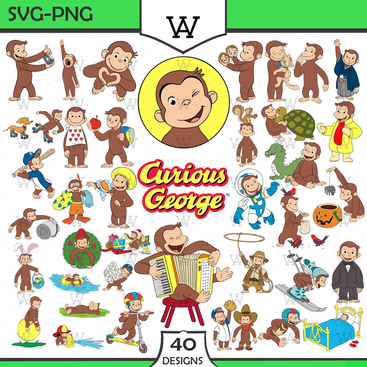 Curioso Come George, La Scimmia, Stemma Ricamato In Ferro Cucito Sulla Borsa Dei Jeans Della Maglietta - Foto 8