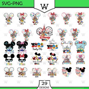 2025 Family Trip SVG PNG Bundle: Vacation Sublimation Design