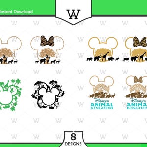 Animal Kingdom Safari Travel SVG PNG, Wild Trip Svg, Safari Family Trip Png, Family Safari Tour Svg, Family Vacation 2025 Png Svg
