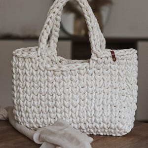 Crochet bag large or small, color as desired