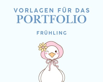Portfolio templates for spring