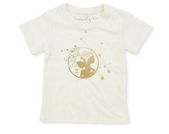 Gemini Shirt | Eco Baby Kids Tee | Astrology | Gender Neutral | May 21 - June 20 | Horoscope Zodiac Gift