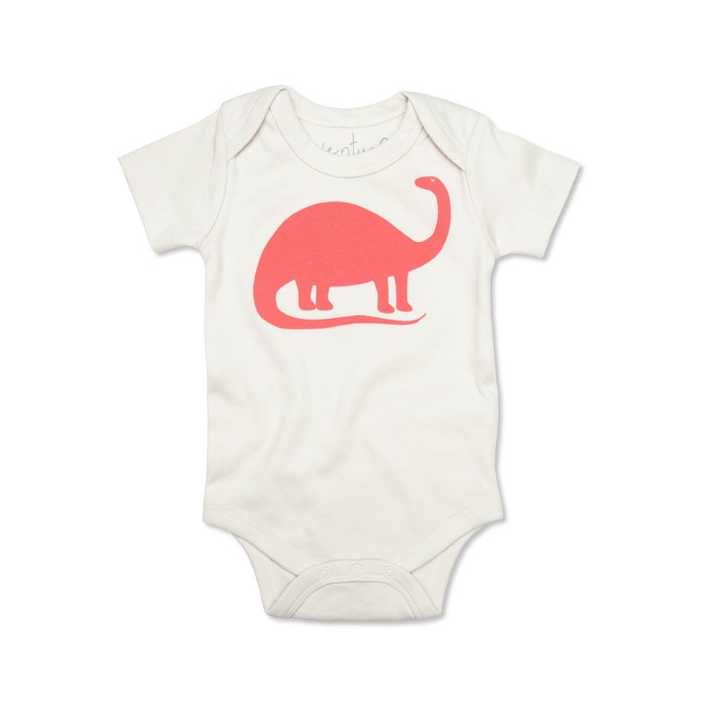 Organic Baby Clothes Dinosaur Brontosaurus Brontosaurus Etsy