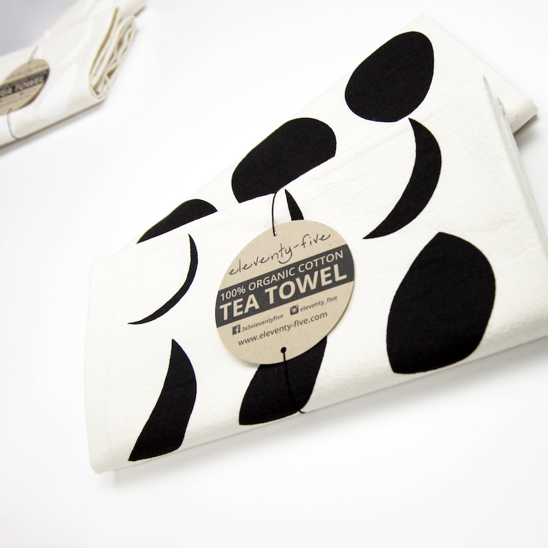 eleventyfive Moon Phase Tea Towel - Thumbnail 4