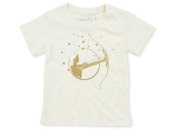 Sagittarius Shirt | Eco Baby Kids Tee | Astrology | Gender Neutral | November 22 - December 21 | Horoscope Zodiac Gift