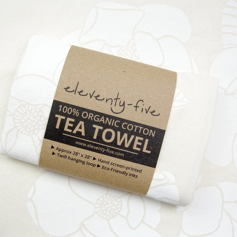 eleventyfive Magnolia Tea Towel