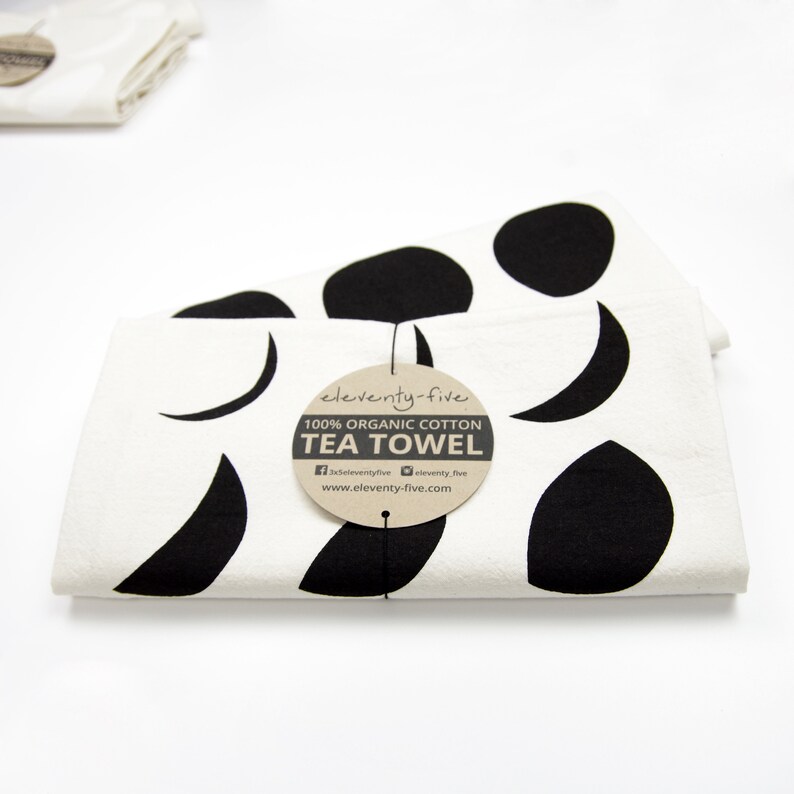 eleventyfive Moon Phase Tea Towel - Thumbnail 5