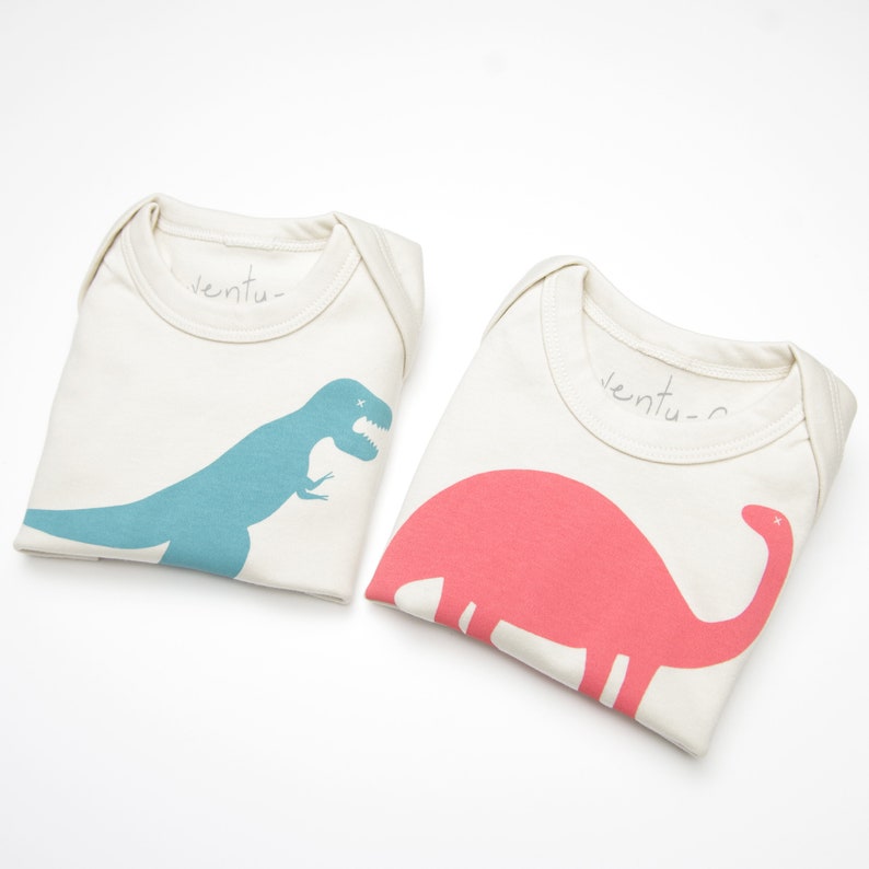 Organic Baby Clothes Dinosaur Brontosaurus Brontosaurus Etsy