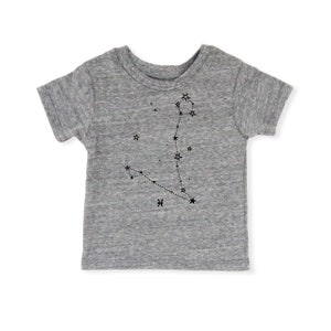 Pisces Shirt | Eco Baby Kids Tee | Astrology | Gender Neutral | February 19 - March 20 | Horoscope Zodiac Stars Gift
