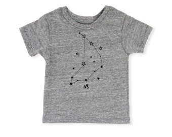 Baby-T-shirt Steenbok | Astrologie sterrenbeeld cadeau