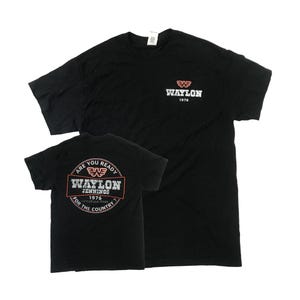 Waylon Jennings 1976 Mens Tee Shirt