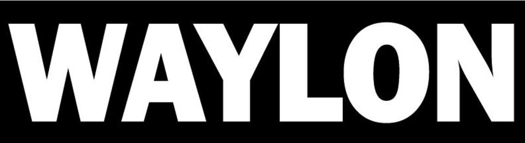 Waylen Name Sticker Waylon Bumper Sticker - Etsy
