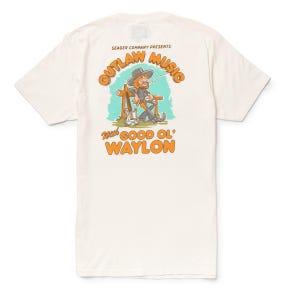 Seager x Waylon Jennings Outlaw Tee