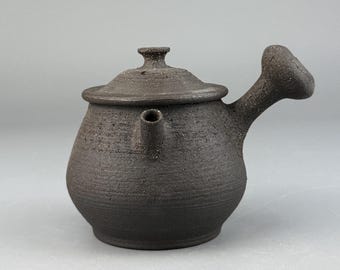 陶器のティーポット、かわいいティーポット、陶器の手作りケトル