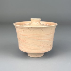 Handcrafted Gaiwan – 100ml | Textured Exterior & Glazed Interior |
