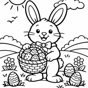 Ostern Thema Ausmalbilder