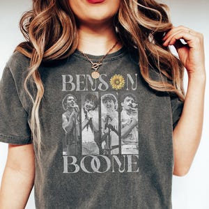 Benson Boone ベンソンブーン Tシャツ Ozzy Osbourne Merch Summer New Retro Benson Boone T-shirt