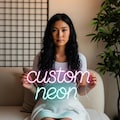 Custom Neon Sign | LED Neon Light Sign | Home Decor | Wall Decor | Neon Sign bar | Handmade Neon Sign | Wedding Neon Sign | Neon Logo Sign product logo