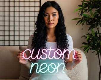 Custom Neon Sign | LED Neon Light Sign | Home Decor | Wall Decor | Neon Sign bar | Handmade Neon Sign | Wedding Neon Sign | Neon Logo Sign