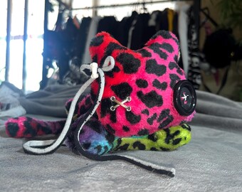 rainbow leopard kitty