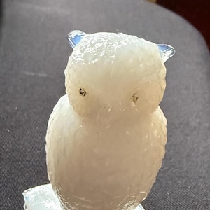 ビンテージ ウエストモアランド フクロウ Westmoreland Owl Westmoreland Owl Milk Glass - Etsy