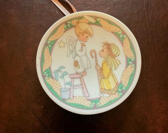 1993 Precious Moments Porcelain Ornament, We Have Seen His Star, Enesco Collectible
