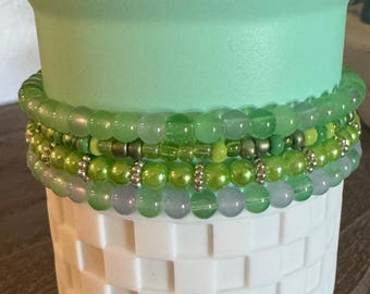 Stanley bracelet stack for Spring or Summer