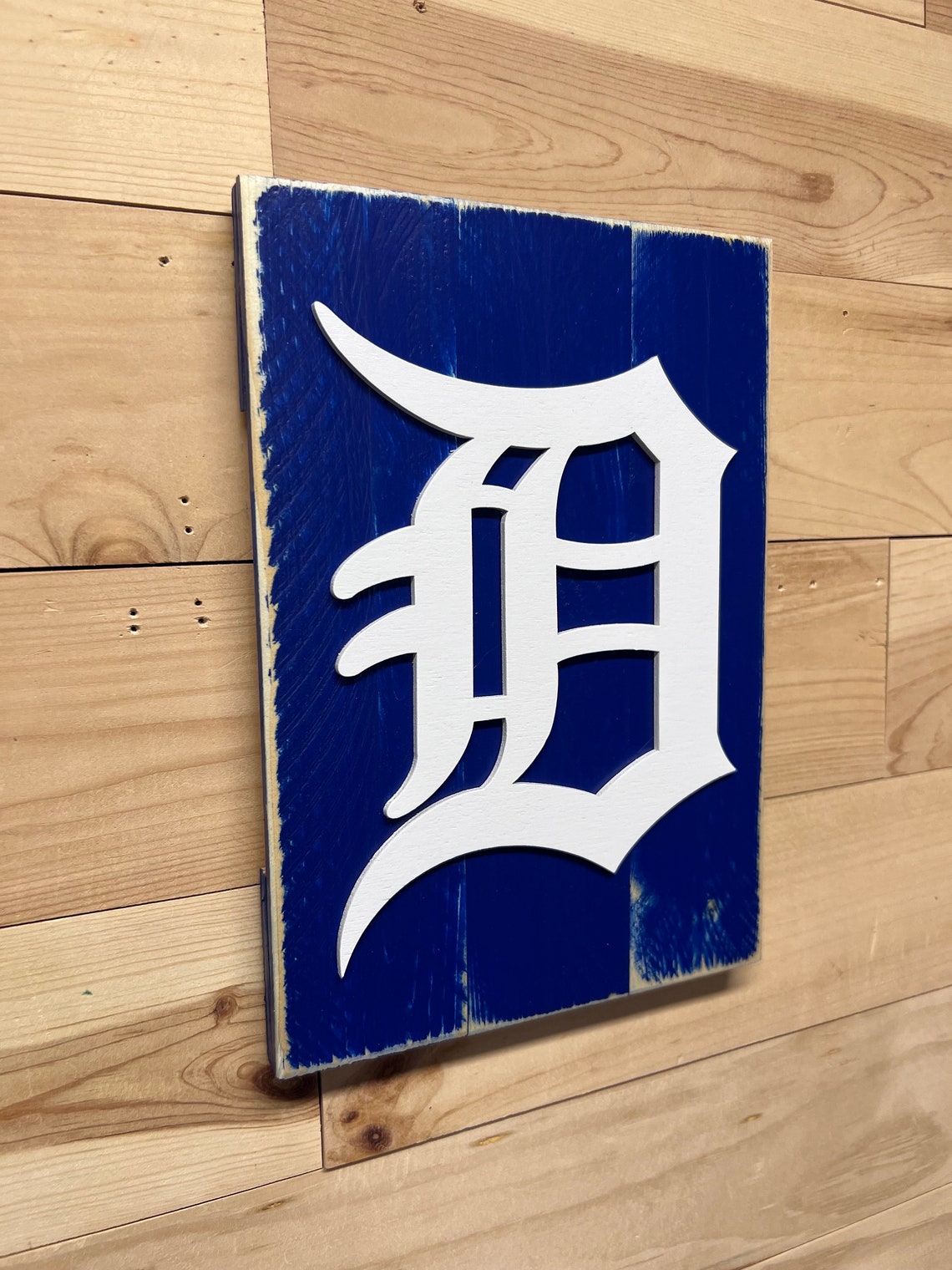 Old English D Tigers Plaque - Etsy
