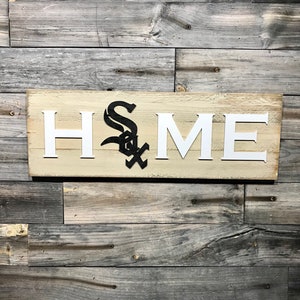 Chicago White Sox HOME plaque, sign
