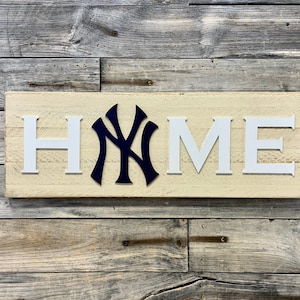 New York Yankees HOME plaque, sign