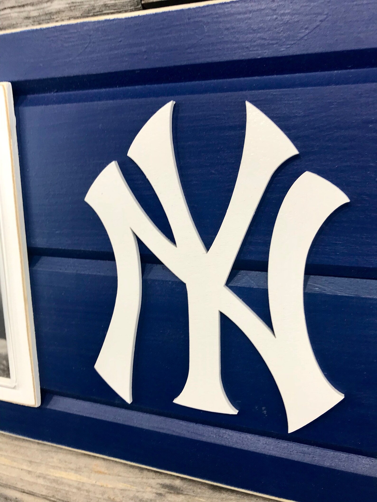 New York Yankees Picture Frame Holds 4x6 Photo Etsy