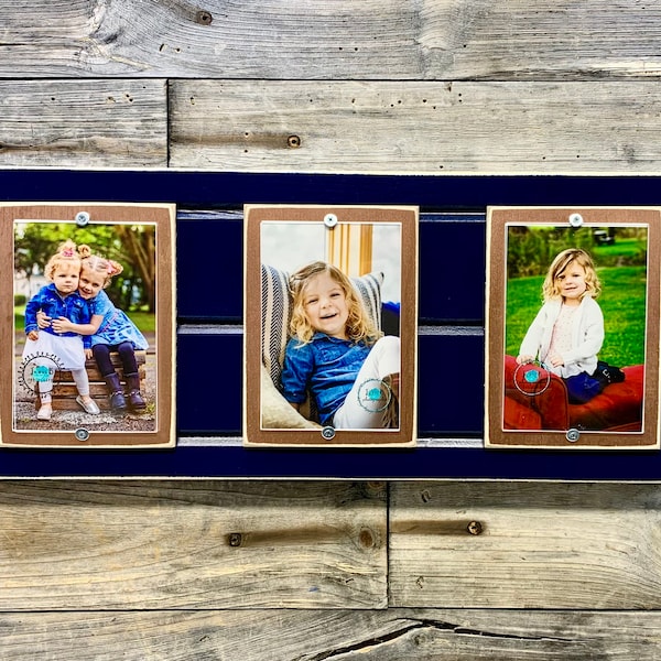 Navy Blue Collage Frame 4x6 Etsy