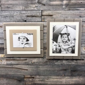 Neutral tones/ browns frame holds 5&quot;x7&quot; or 8&quot;x10&quot;
