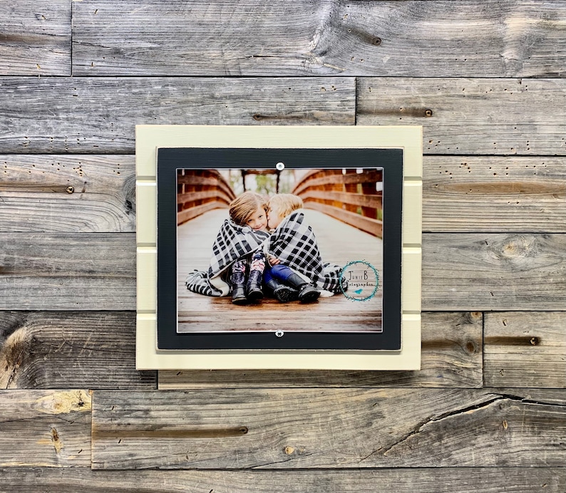 Distressed Wood Picture Frame 8x10 Etsy