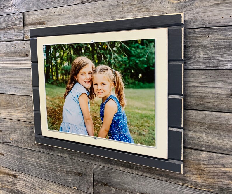 Distressed Wood Picture Frame 11x14 Etsy
