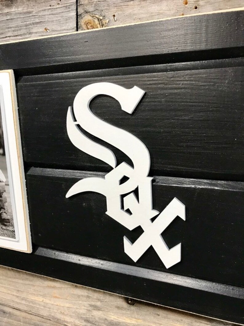 Chicago White Sox Picture Frame Holds 4x6 Photo Image 0 1 2