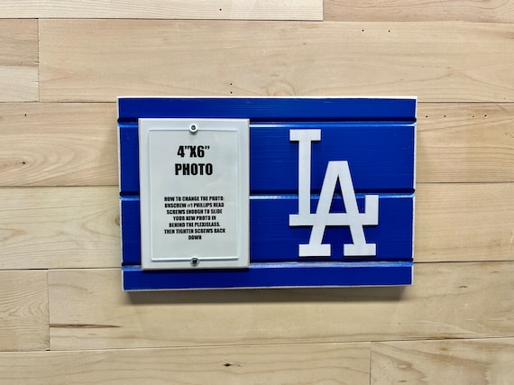 Los Angeles LA Dodgers Picture Frame Holds 4x6 - Etsy