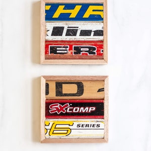 Hockey Stick Coasters set of 2 image 1