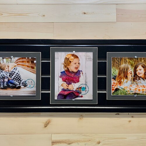 MULTI 3 Opening 8x10 Distressed Rustic Collage Picture Frame Etsy