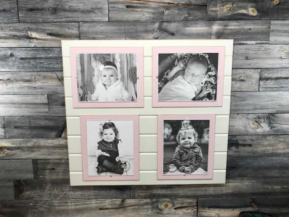 Distressed Wood Picture Frame Quadruple Collage Distressed Wood Picture Frame Quadruple