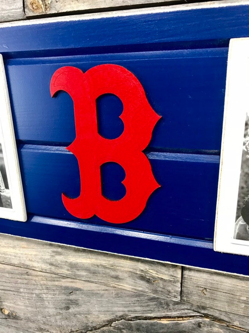 Boston Red Sox picture frame holds 2 4x6 photo | Etsy