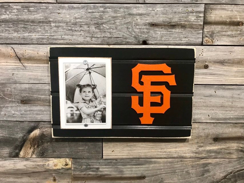 San Francisco Giants picture frame holds 4x6 Etsy