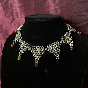 QUEER CLOWN KRAAG Chainmaille-ketting